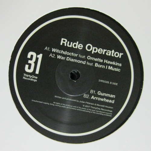 Rude Operator - Witchdoctor Ep - 12" Vinyl