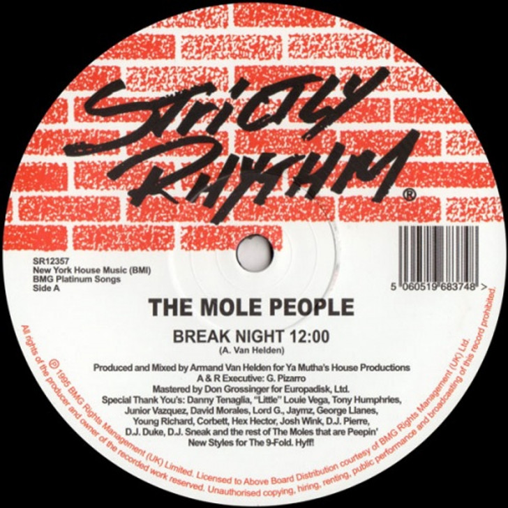 The Mole People - Break Night / Ocean - 12" Vinyl