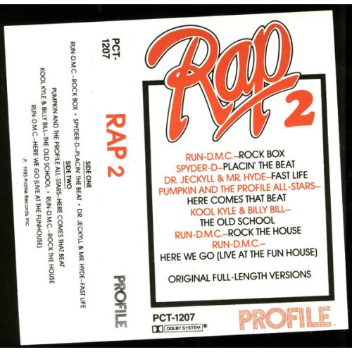 Various Artists - Rap 2 - Cassette