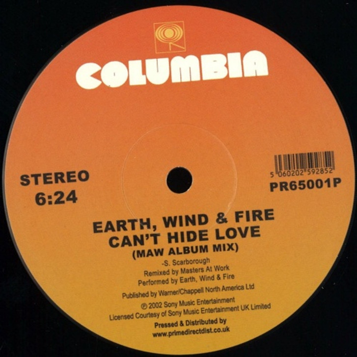 Earth, Wind & Fire - Fantasy / Can't Hide Love - 12" Vinyl