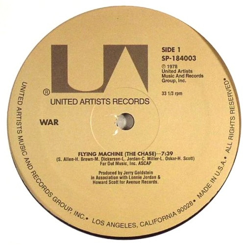 War - City Country City/Flying Machine - 12" Vinyl