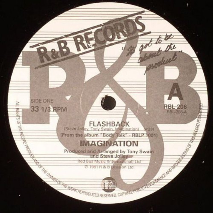 Imagination - Flashback / Burnin' Up - 12" Vinyl