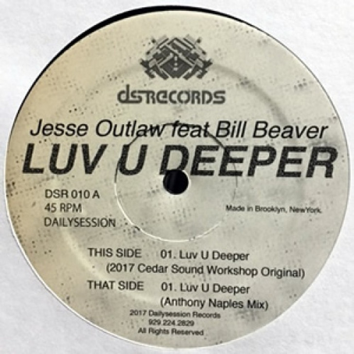 Jesse Outlaw feat. Bill Beaver - Luv U Deeper - 12" Vinyl