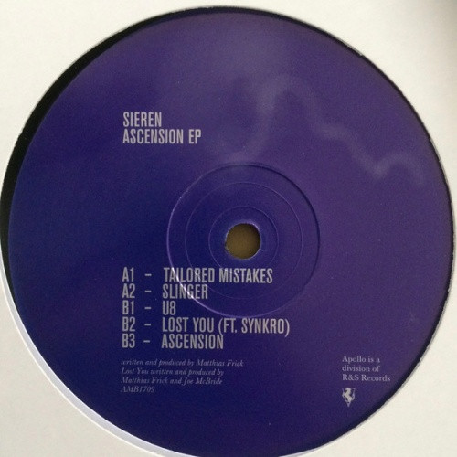 Sieren - Ascention Ep - 12" Vinyl