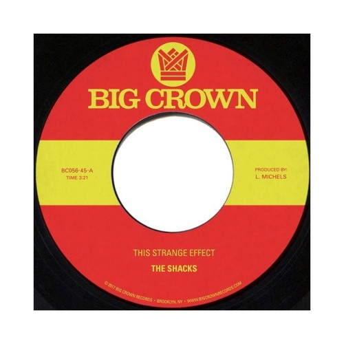 The Shacks - This Strange Effect - 7" Vinyl