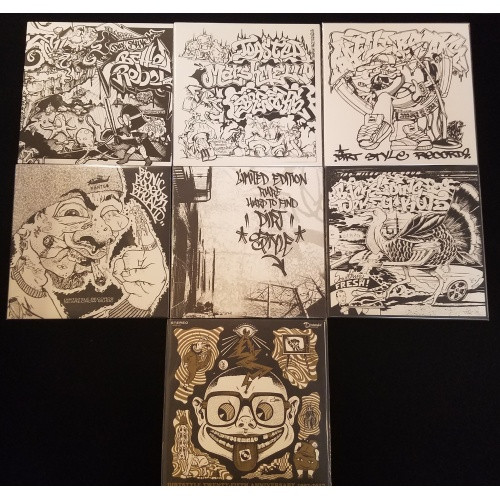 Dirt Style - 25th Anniversary 7 Piece 7" Series Set - 7x 7" Vinyl