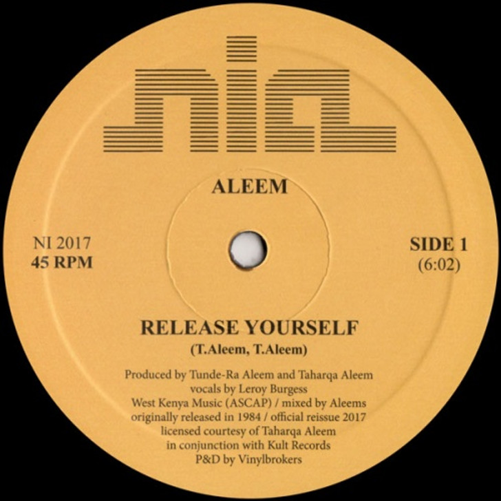 Aleem - Release Yourself - 12" Vinyl