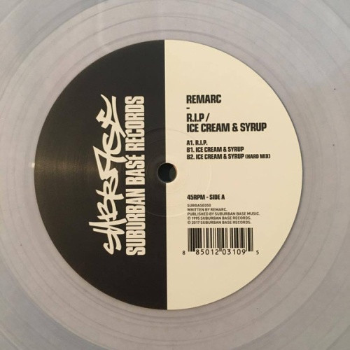 Remarc - R.I.P. / Ice Cream & Syrup - 12" Vinyl