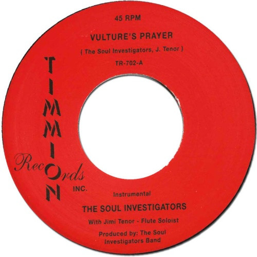 The Soul Investigators - Vulture's Prayer - 7" Vinyl