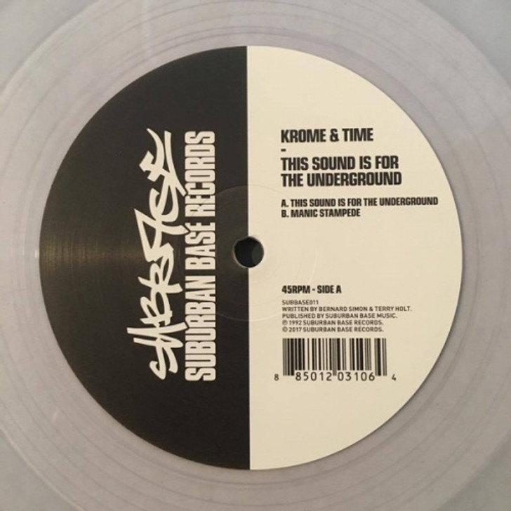 Krome & Time - This Sound Is For The Underground - 12" Vinyl