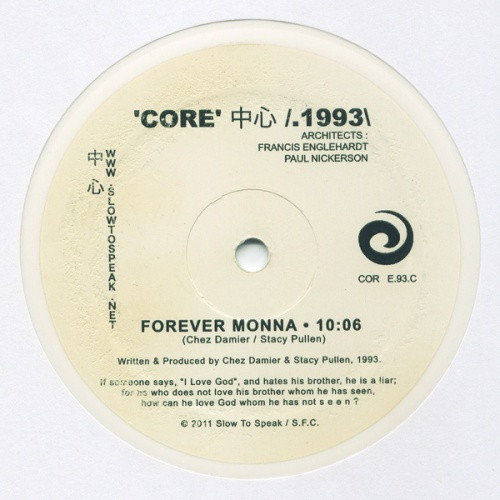 Chez Damier & Stacy Pullen - Forever Monna - 12" Vinyl