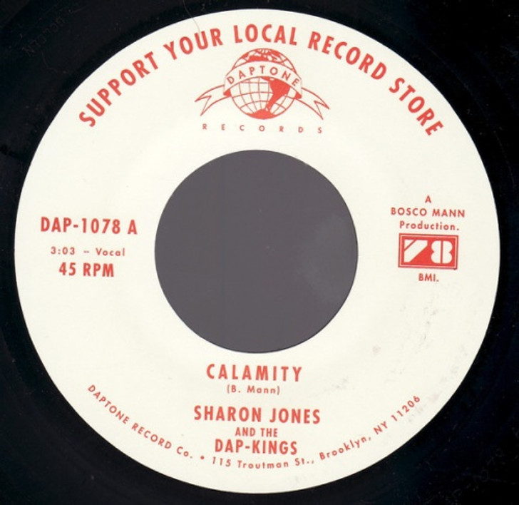 Sharon Jones & The Dap Kings - Calamity - 7" Vinyl