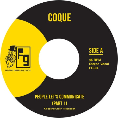 Coque - People Let's Communicate - 7" Vinyl