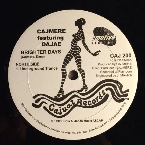 Cajmere - Brighter Days / Dream States - 12" Vinyl