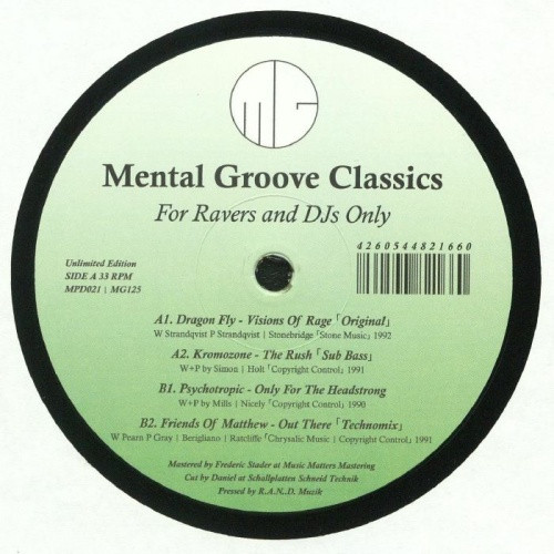 Various Artists - Mental Groove Classics - 12" Vinyl