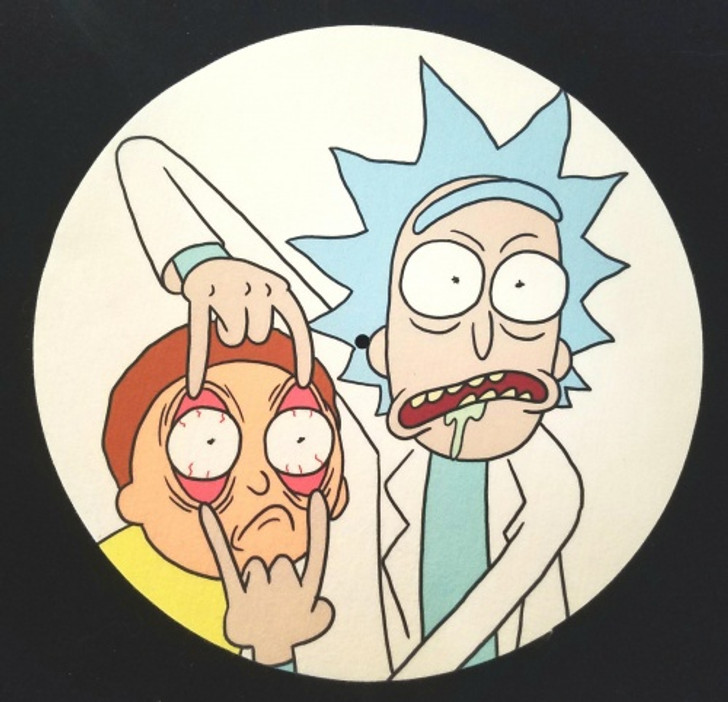Rick & Morty - Eye Popper - Single Slipmat