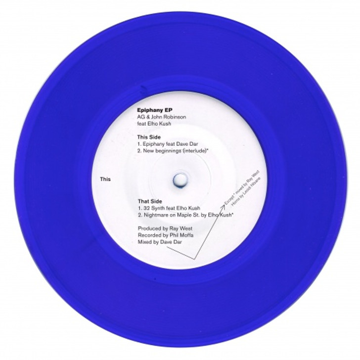 AG & John Robinson - Epiphany - 7" Colored Vinyl