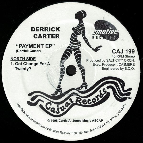 Derrick Carter/Cajmere - Payment EP - 12" Vinyl