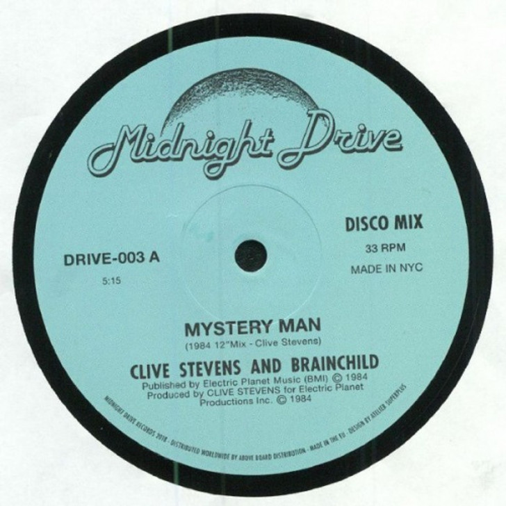 Clive Stevens & Brainchild - Mystery Man - 12" Vinyl