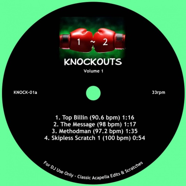 DJ Sausage Fingaz - 1-2 Knockouts Vol. 1 - 7" Colored Vinyl