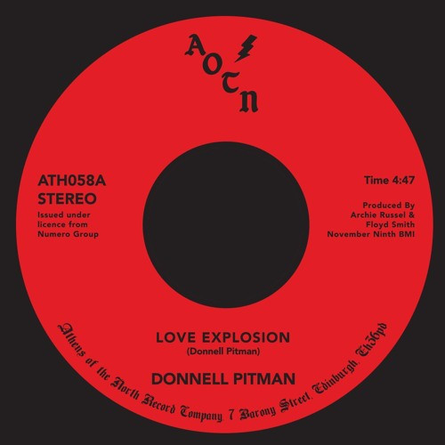 Donnell Pitman - Love Explosion / Your Love Is Dynamite - 7" Vinyl