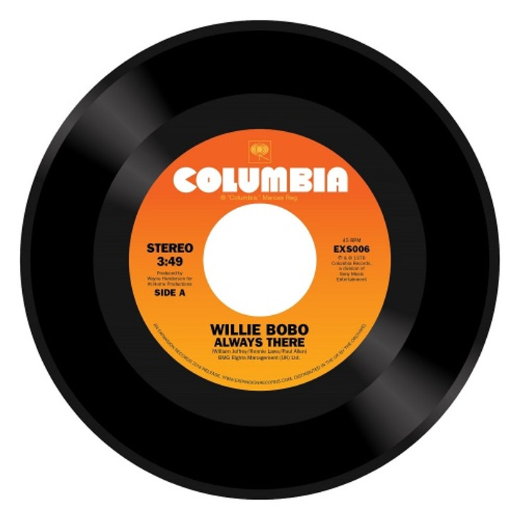 Willie Bobo - Always There / Comin' Over Me - 7" Vinyl