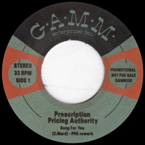 Prescription Pricing Authority - Song For You - 7" Vinyl