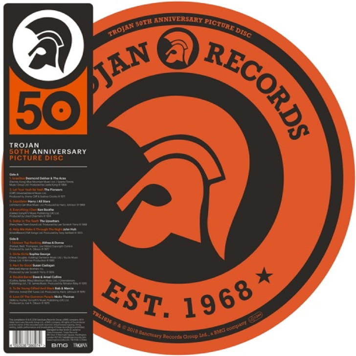 Various Artists - Trojan 50th Anniversary - LP Picture Disc Vinyl