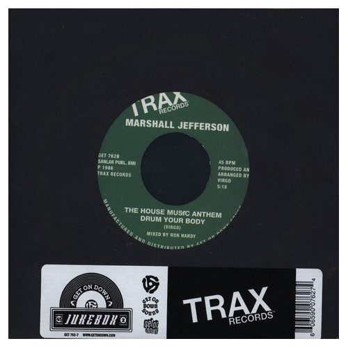 Marshall Jefferson - The House Music Anthem - 7" Vinyl