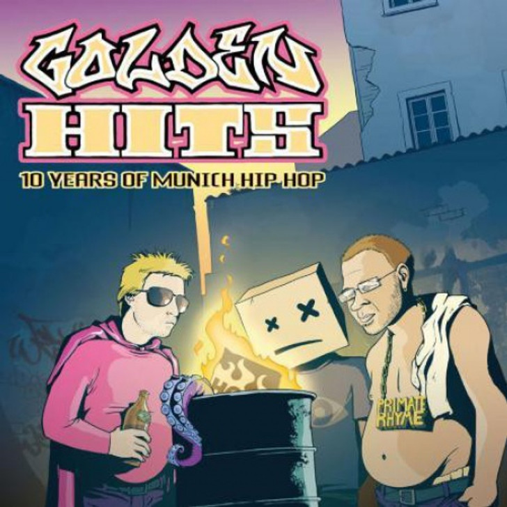 Various Artists - Golden Hits: 10 Years Of Munich Hip Hop - 2x LP Vinyl