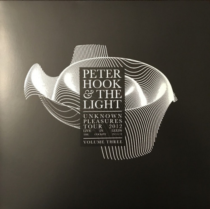 Peter Hook & The Light - Unknown Pleasures Tour 2012 Live In Leeds Vol. 3 - LP Colored Vinyl