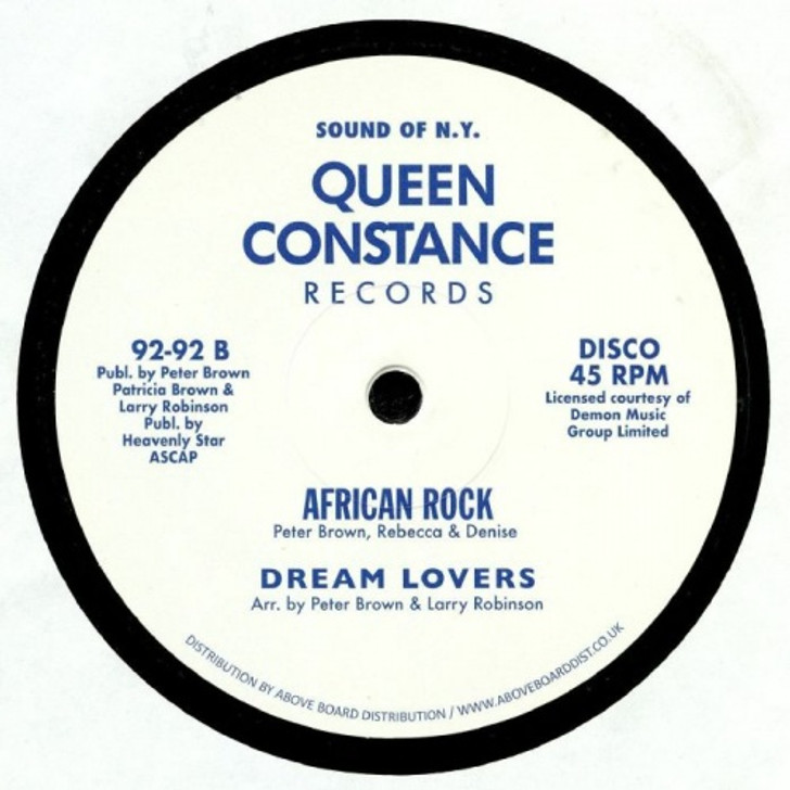 Licky / Dream Lovers - African Rock - 12" Vinyl