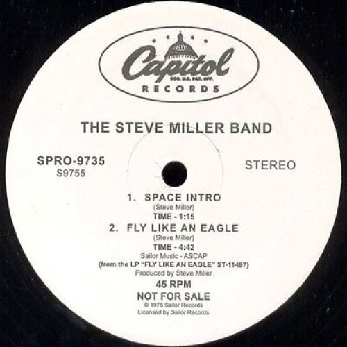 Steve Miller Band - Fly Like An Eagle/Macho City - 12" Vinyl