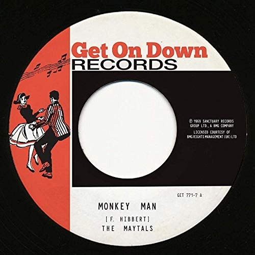 The Maytals - Monkey Man / Night & Day - 7" Vinyl