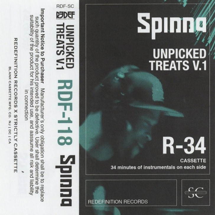 DJ Spinna - Unpicked Treats Vol. 1 CSD - Cassette