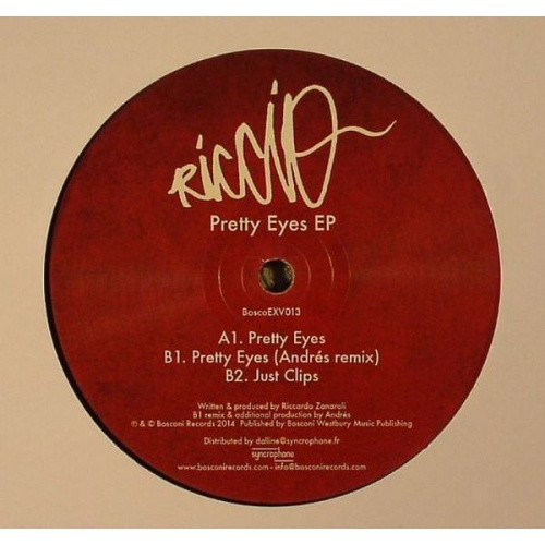 Riccio - Pretty Eyes Ep - 12" Vinyl