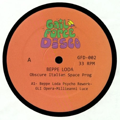 Beppe Loda - Obscure Italian Space Prog - 12" Vinyl