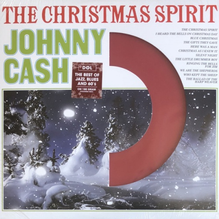 Johnny Cash - The Christmas Spirit (Die Cut Jacket) - LP Colored Vinyl