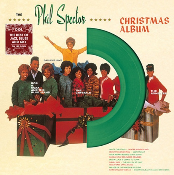 Various Artists - The Phil Spector Christmas Album (Die Cut Jacket) - LP Colored Vinyl