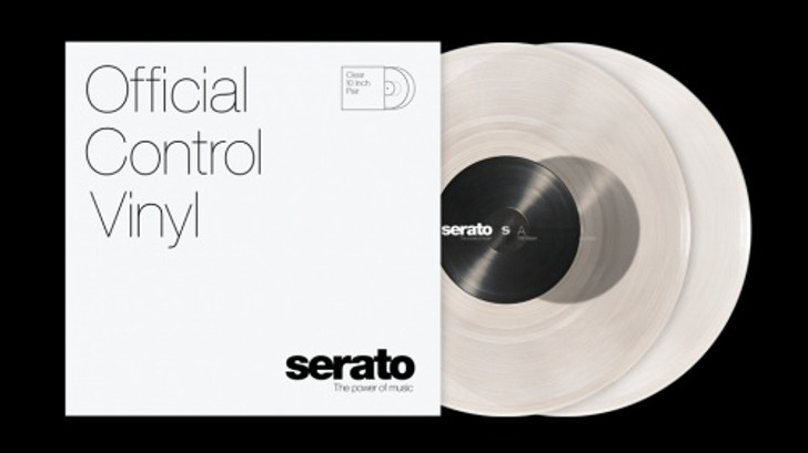 Serato Performance Series - 10" Control Vinyl Clear - 2x 10" Vinyl