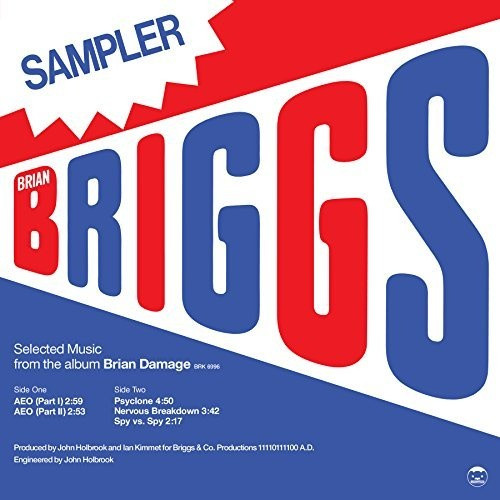 Brian Briggs - Special Sampler (Selected Music From The Album Brain Damage) - 12" Vinyl