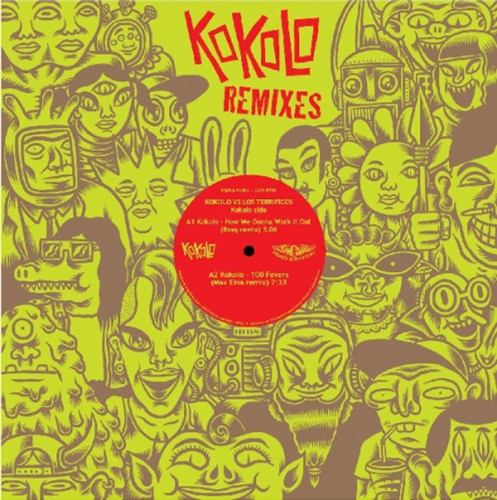 Kokolo Afrobeat Orchestra / Los Terrificos - The Remixes - 12" Vinyl