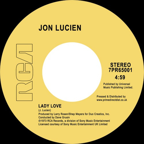 Jon Lucien - Would You Believe In Me - 7" Vinyl