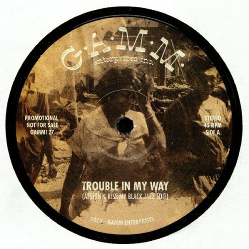 Afshin & Kiss My Black Jazz - Trouble In My Way / The Riot - 12" Vinyl