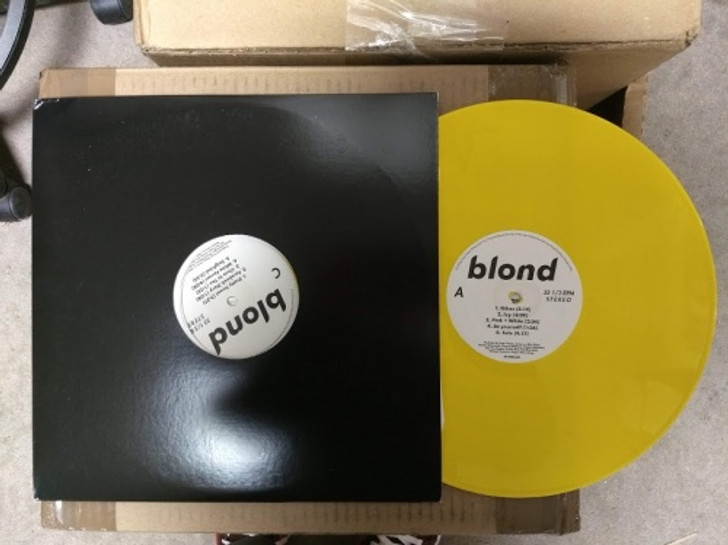 Frank Ocean blond 2LP レコード　yellow vinyl Frank Ocean – Blond - B01KRKL6R8LP - Lemon Yellow Coloured