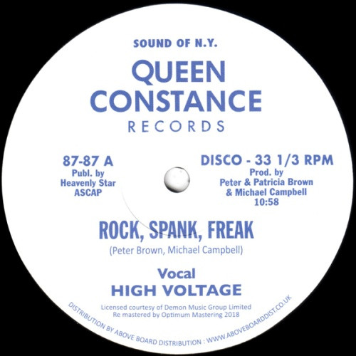 High Voltage - Rock, Spank, Freak - 12" Vinyl