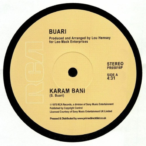 Buari - Karam Bani - 12" Vinyl