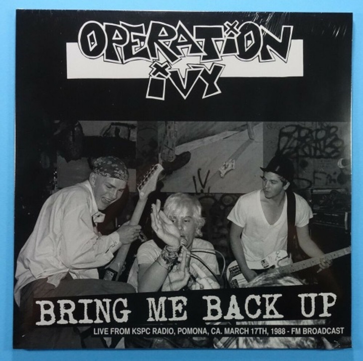 Operation Ivy - Bring Me Back Up Live From KSPC Radio - LP Vinyl