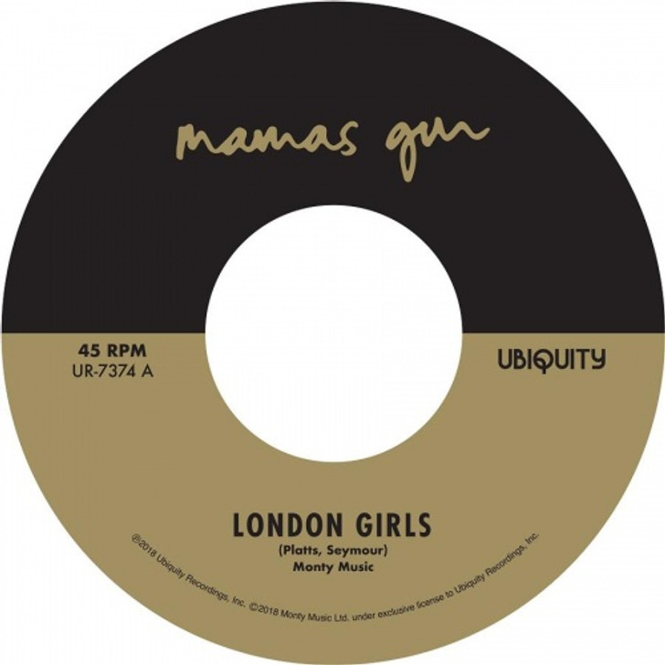 Mamas Gun - London Girls / Diamond In The Bell Jar - 7" Vinyl