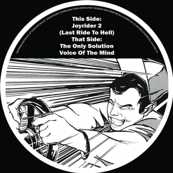 The Criminal Minds - Last Ride To Hell - 12" Vinyl